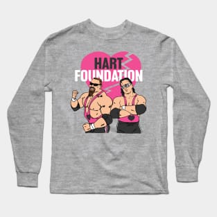 Hart Foundation Long Sleeve T-Shirt